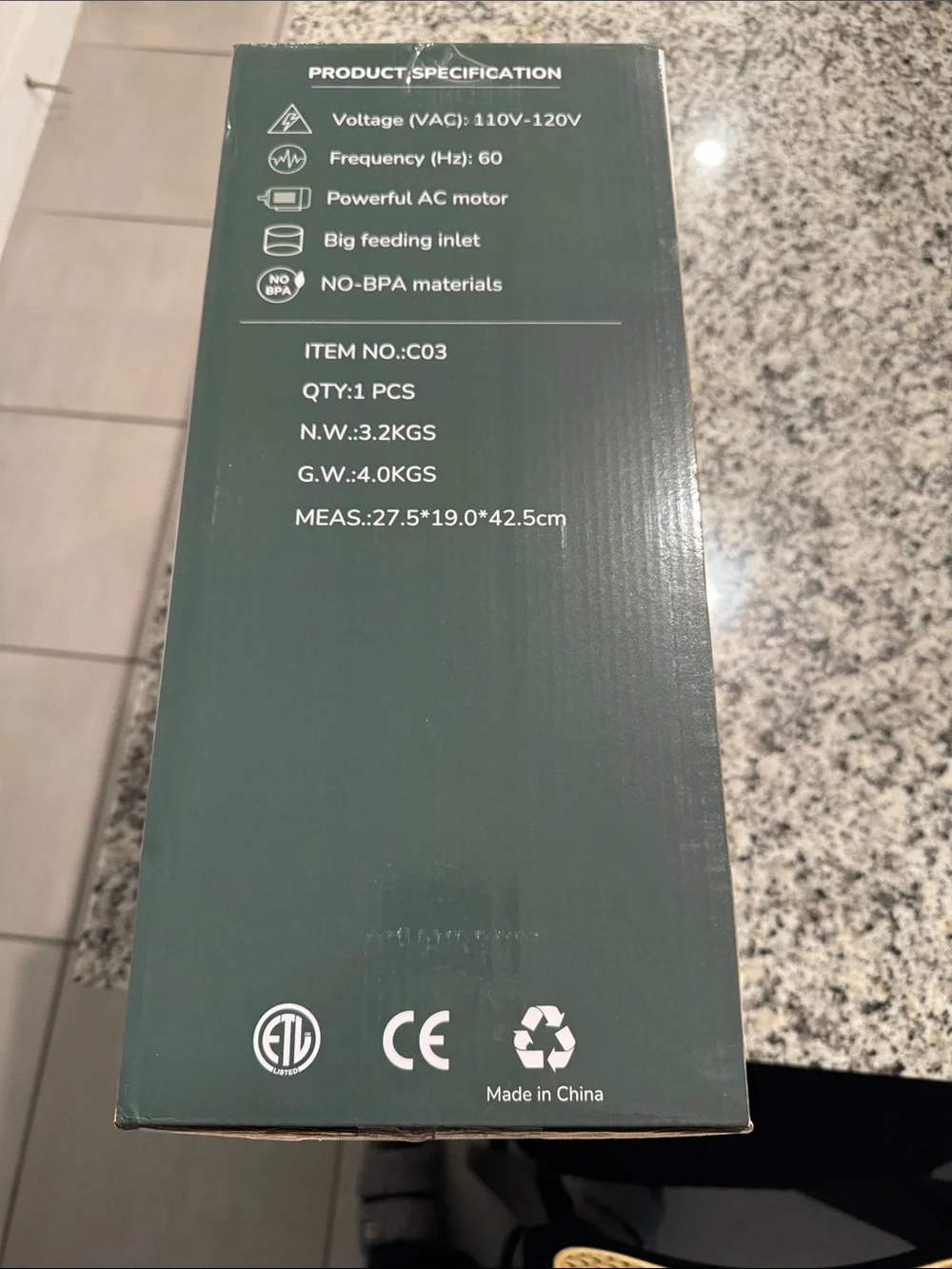 Canoly C03 Cold Press Juicer